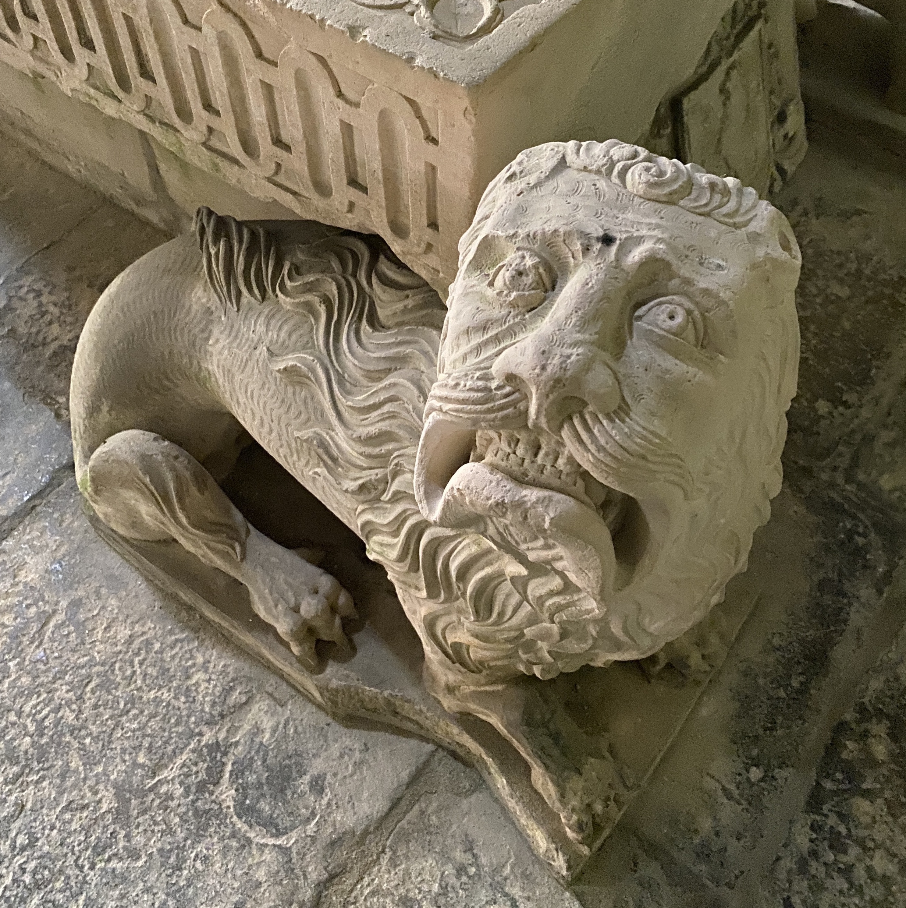 Figure 4: A medieval sculpture of a lion